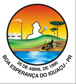 Brasão da cidade de Boa Esperanca Do Iguacu - PR