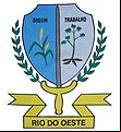 Brasão da cidade de Rio Do Oeste - SC