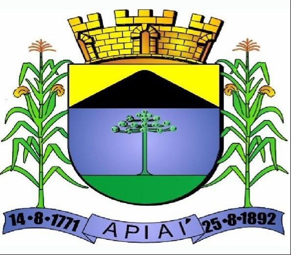 Brasão da cidade de Apiai - SP