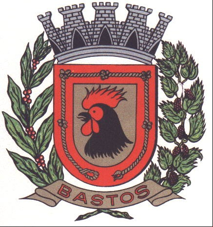 Brasão da cidade de Bastos - SP