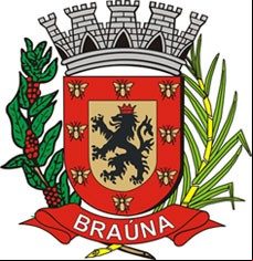 Brasão da cidade de Brauna - SP