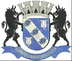 Brasão da cidade de Campos Novos Paulista - SP