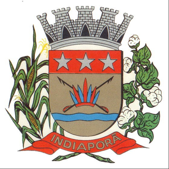 Brasão da cidade de Indiapora - SP