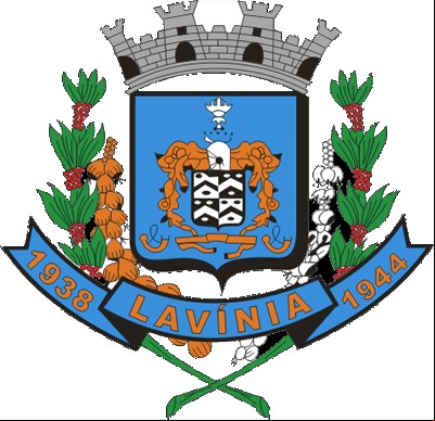 Brasão da cidade de Lavinia - SP