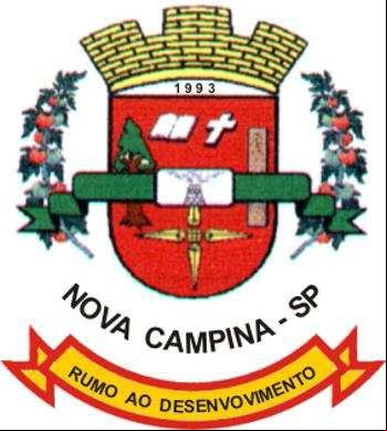 Brasão da cidade de Nova Campina - SP