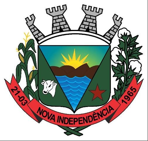 Brasão da cidade de Nova Independencia - SP